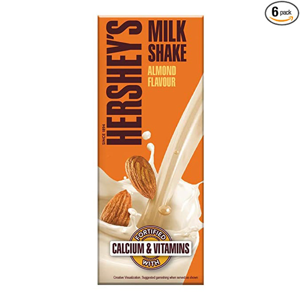 Hershey'S Milk Shake Almond Flavour 180Ml
