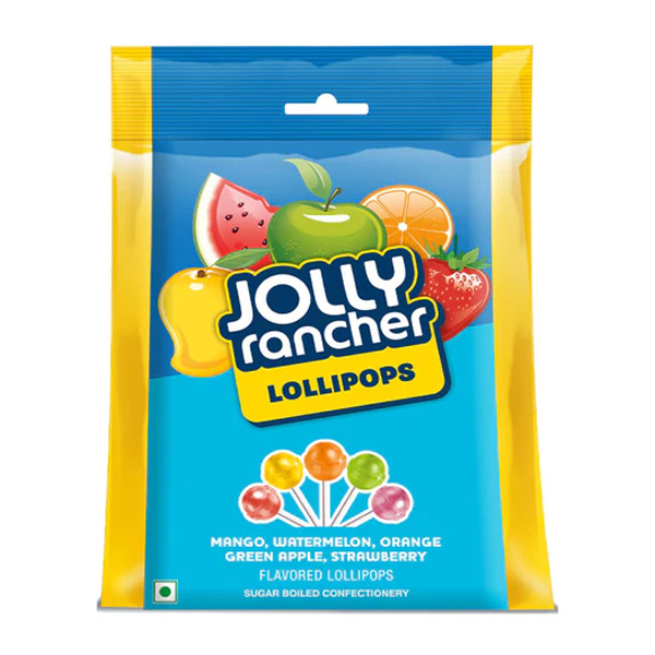 Jolly Rancher Pops Assorted Pouch 525G