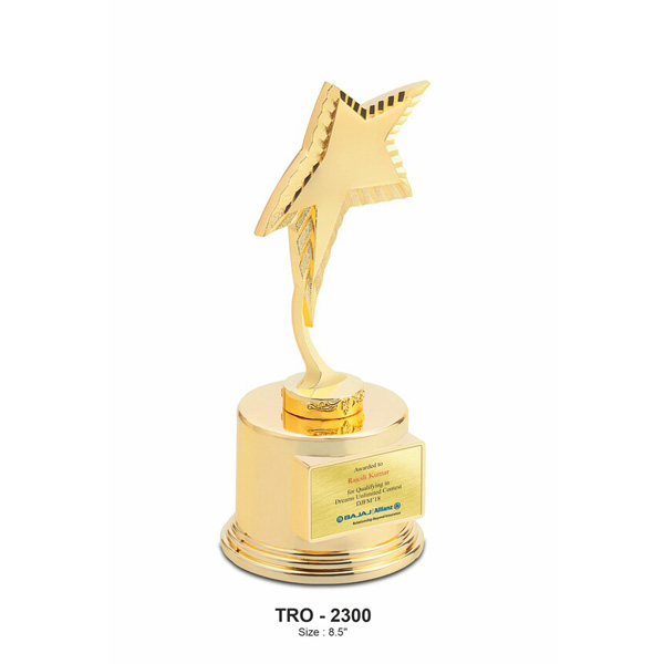 Metal Trophy Tro-2300 (8.5 Inches)