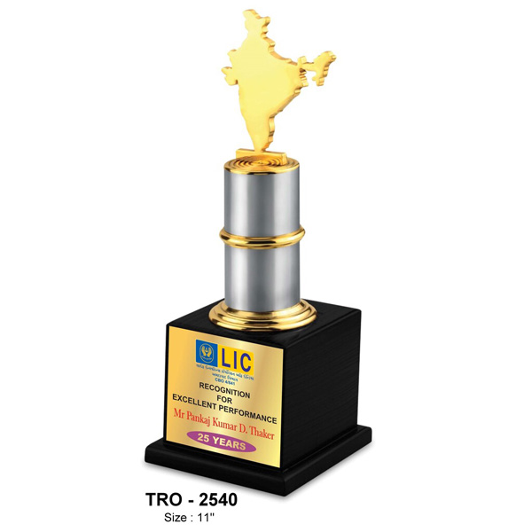 Indian Map Trophy Tro-2540 (11 Inches)