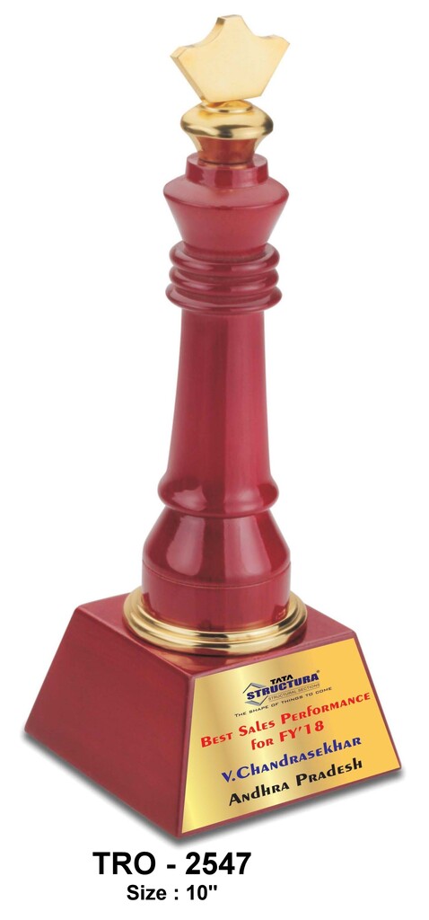 King Crown Trophy Tro-2547 (10 Inches)