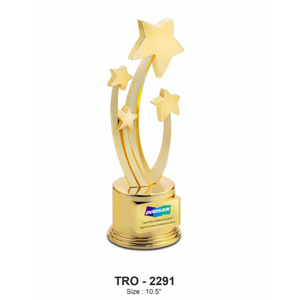 Metal Trophy Tro-2291 (10.5 Inches)