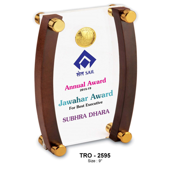 Designer Acrylic Plaque Tro-2595 (9 Inches)