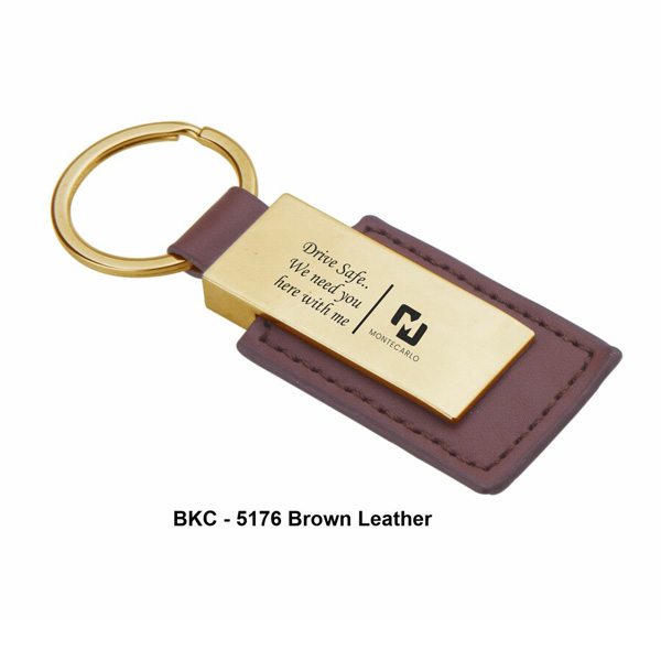 Premium Leather Keychain Bkc-5176