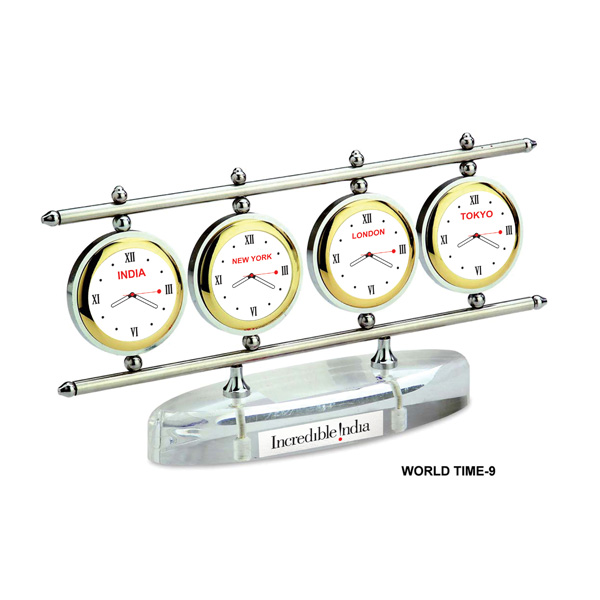World Time Desk Clock World Time - 09