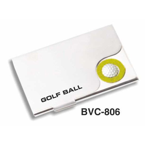 Visiting Card Holder With Golf Ball Bvc-806