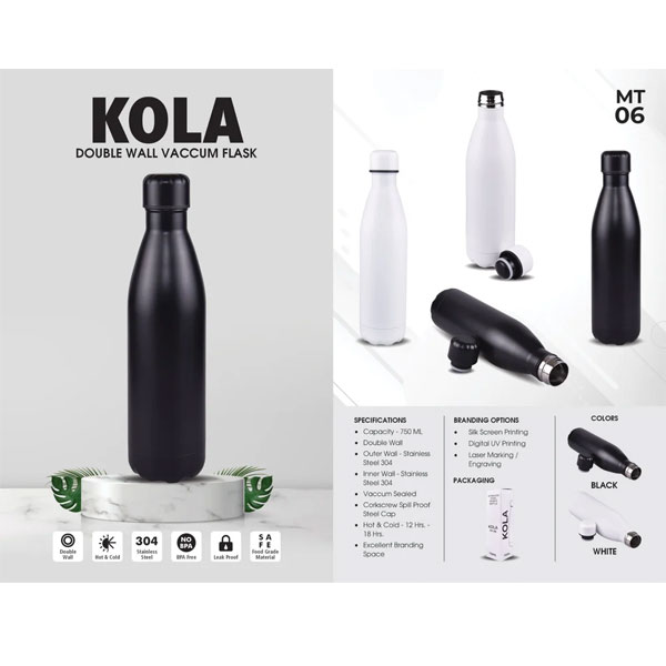 Kola Double Wall Vaccum Flask, 750 Ml