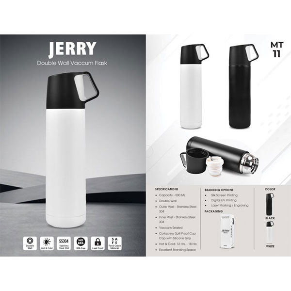 Jerry Double Wall Vaccum Flask 500Ml