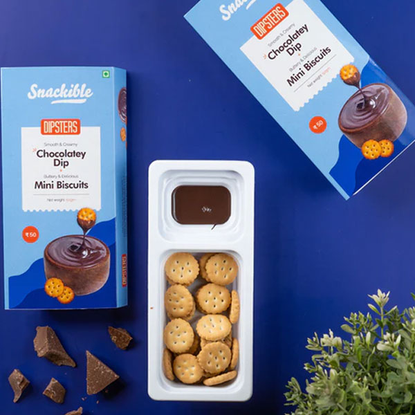 Chocolatey Dip With Mini Biscuits 56 Gms