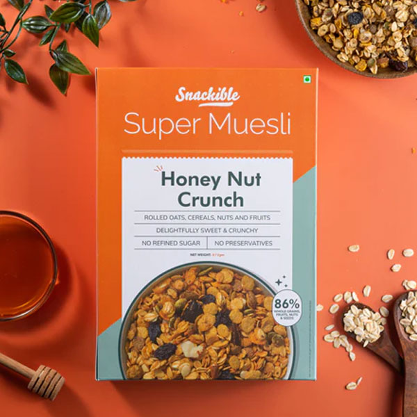 Honey Nut Crunch Muesli 375 Gms