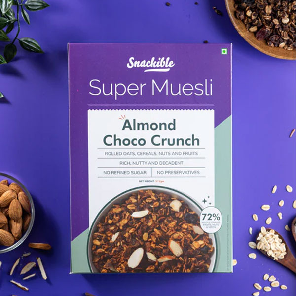 Almond Choco Crunch Muesli 375 Gms