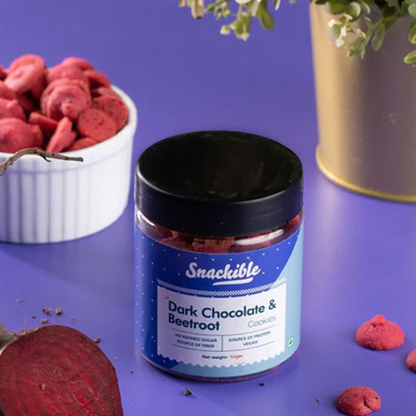 Dark Chocolate & Beetroot Cookies 70 Gms