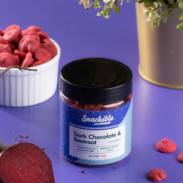 Dark Chocolate & Beetroot Cookies 200 Gms