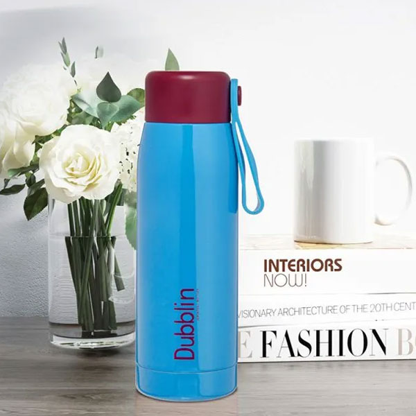 Tulip Double Wall Vacuum Insulated Water Bottle 300Ml (Blue)