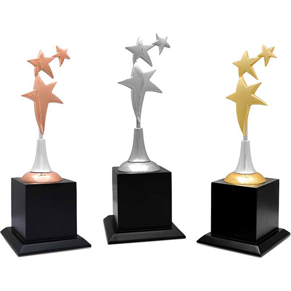 Big 3 Star Trophy Model-1110 100X100X280Mm