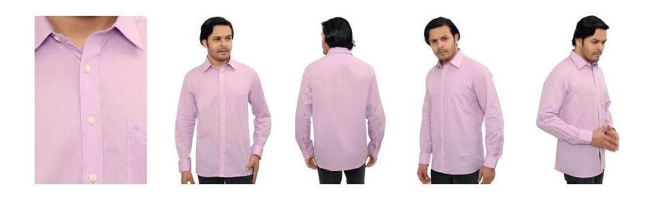 Arrow Fil A Fil Shirt ARISHW3009-Lavendar