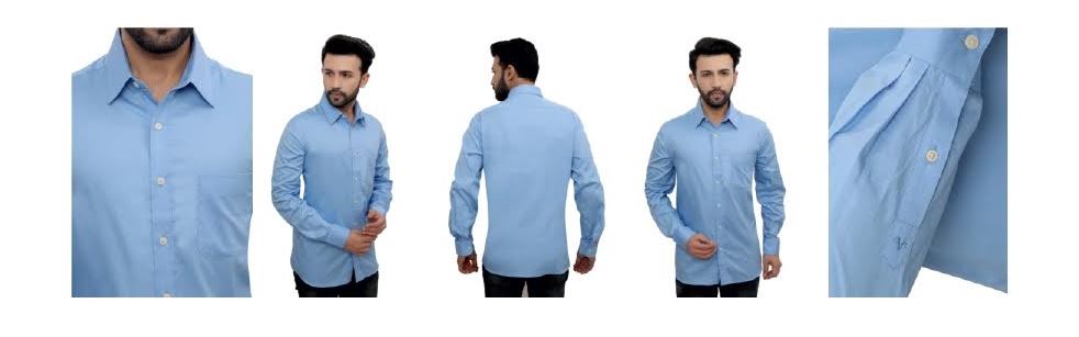 Arrow Easy Care Oxford Shirt ARISHW3004-Light Blue
