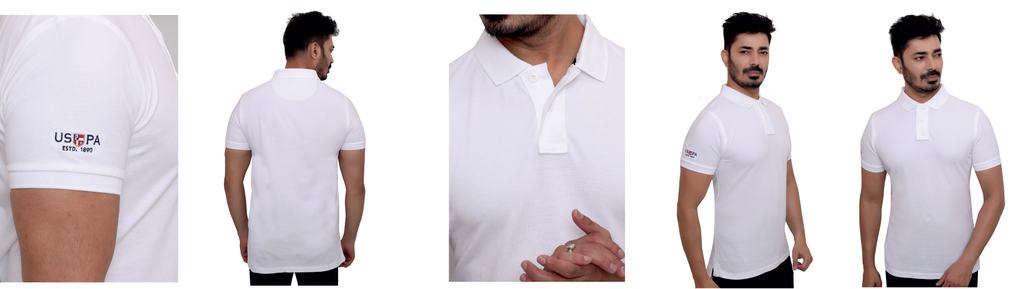 U.S. Polo Assn. Polo T-Shirt-White