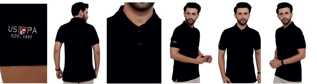 U.S. Polo Assn. Polo T-Shirt-Black