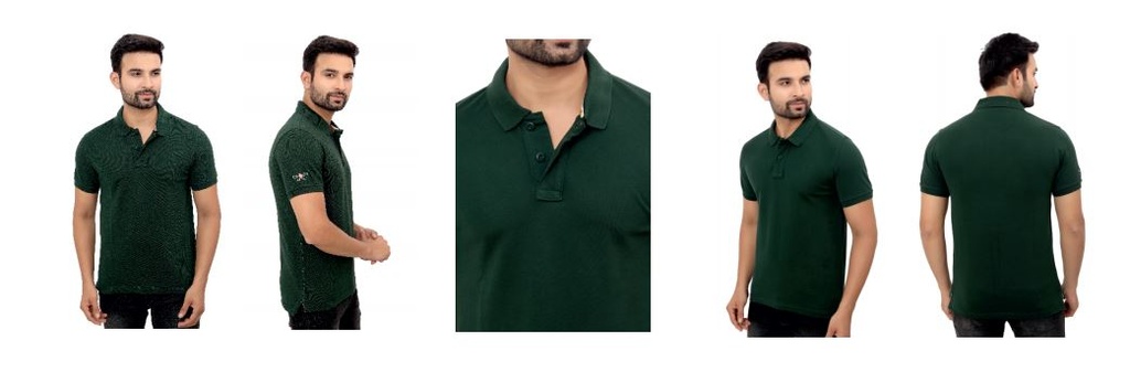 U.S. Polo Assn. Polo T-Shirt-Bottle Green