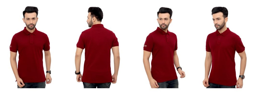 U.S. Polo Assn. Polo T-Shirt-Dark Wine