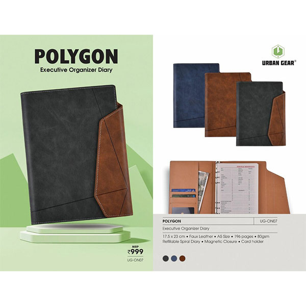 Executive Organizer Diary Polygon UG-OD07