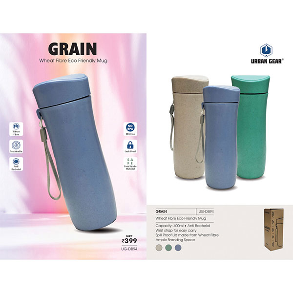 Wheat Fibre Mug (400ml) Grain UG-DB94