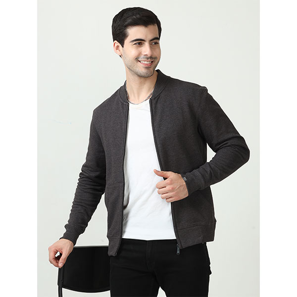 Marks & Spencer Sweat Jacket-Grey