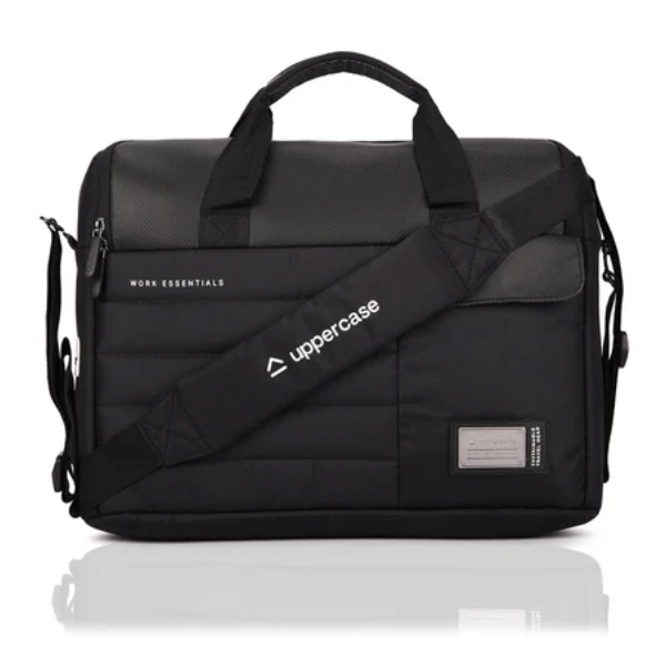 Uppercase Omega 03 Laptop Messenger Bag-Black