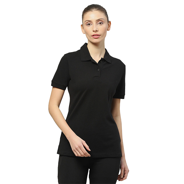 Hummel Kelci Women Polo T-Shirt-Black