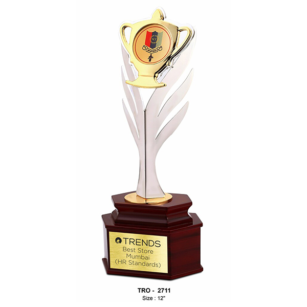 Metal Trophy Tro - 2711 12" Inch