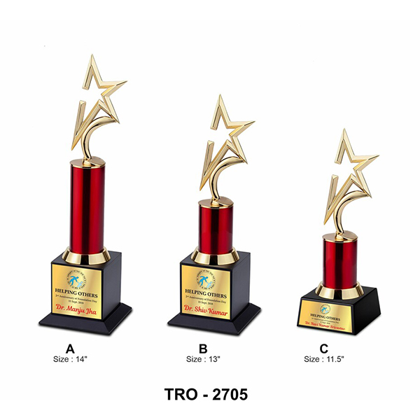 Metal Trophy Tro - 2705