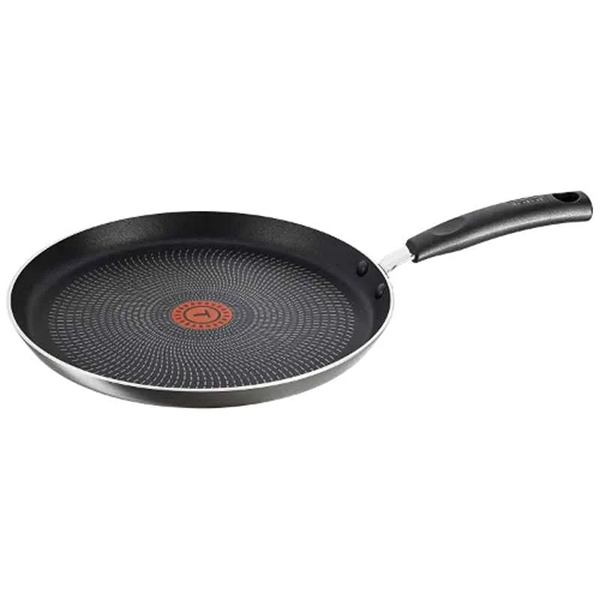 Tefal Delicia 28Cm Aluminium Grey Coal Non-Stick Flat Tawa, 2100096355