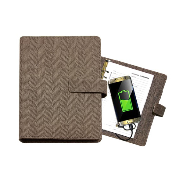 Viva Charge - Power Bank Ringbinder Notebook With Usb (16 Gb)