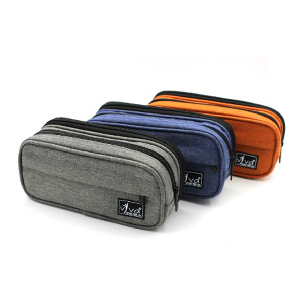 Viva Ut-1003 Oval Shape 2 Zip Utility Pouch