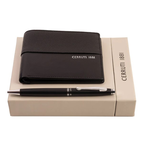 Viva Oxford Card Holder And Ball Pen Set