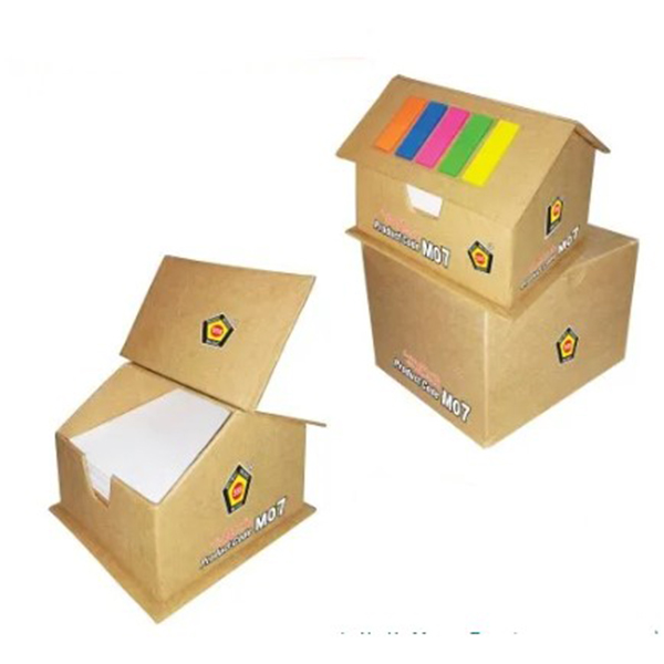 M07 Eco-Friendly House Cube With Sticky Note Pad