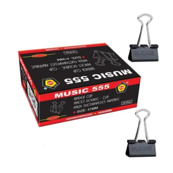 Mbc-41 41Mm Music-555 Binder Clip
