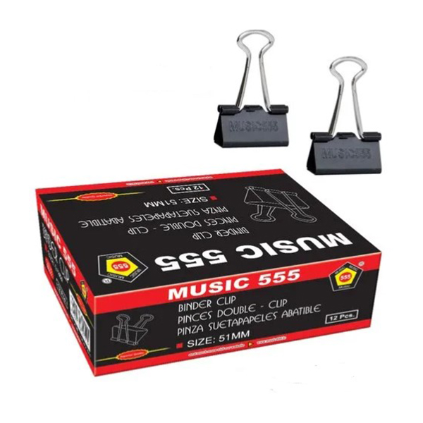 Mbc-51 51Mm Music-555 Binder Clip