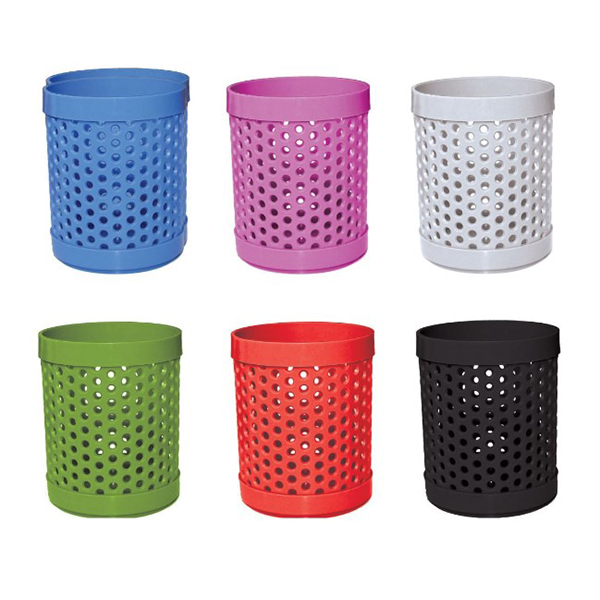 Mps-101 Music 555 Plastic Pen Stand Round Shape