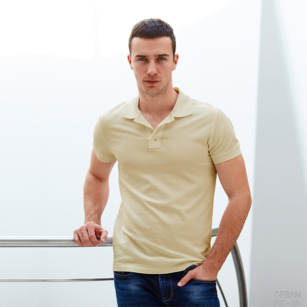 Ruffty Solid Polo T-Shirt