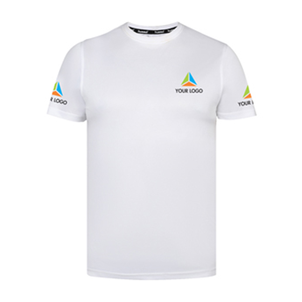 3530005 - Round Tee Polyster White