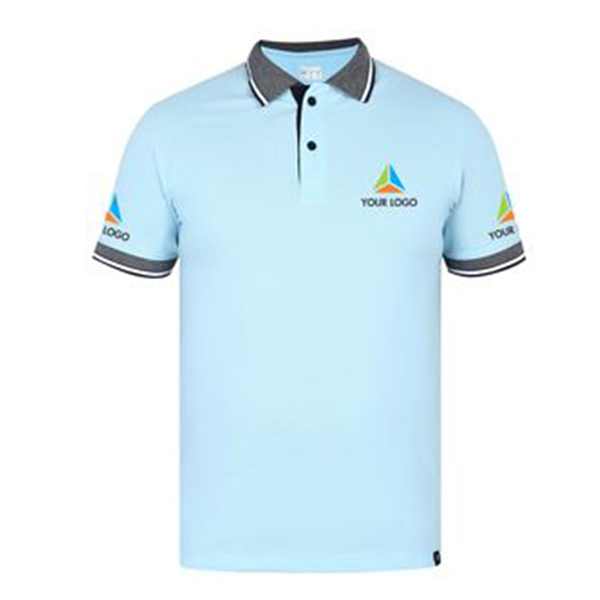 Eunike T-Shirt B2B Polo Light Blue
