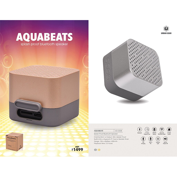 Waterproof Bluetooth Speaker Aquabeats