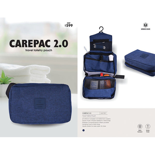 Travel Toiletry Pouch Carepac 2.0