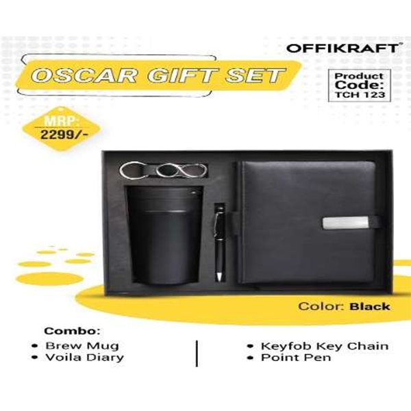Oscar Gift Set Tch 123 Black