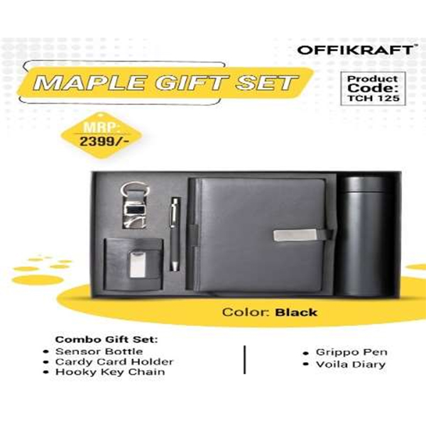 Maple Gift Set Tch 125 Black