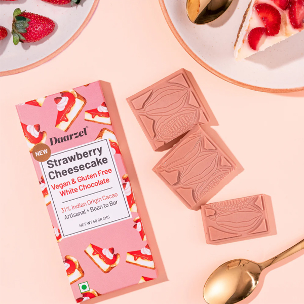 Daarzel Vegan Strawberry Cheese Cake