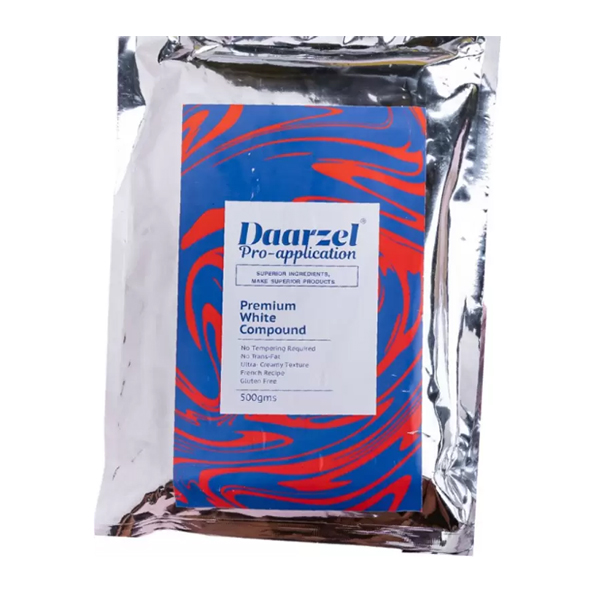 Premium White Compound | Gluten Free | 500 Grams | (Non Vegan)