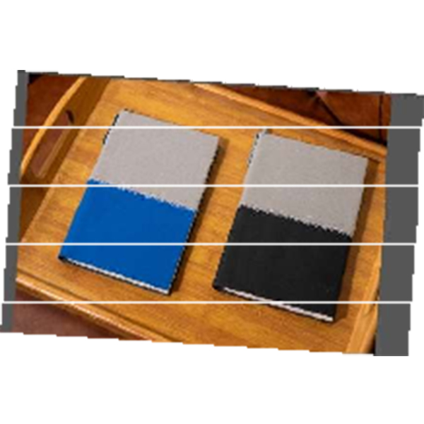 Span Notebook Black & Grey, Blue & Grey